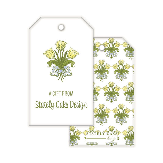 Spring Tulips Gift Tag
