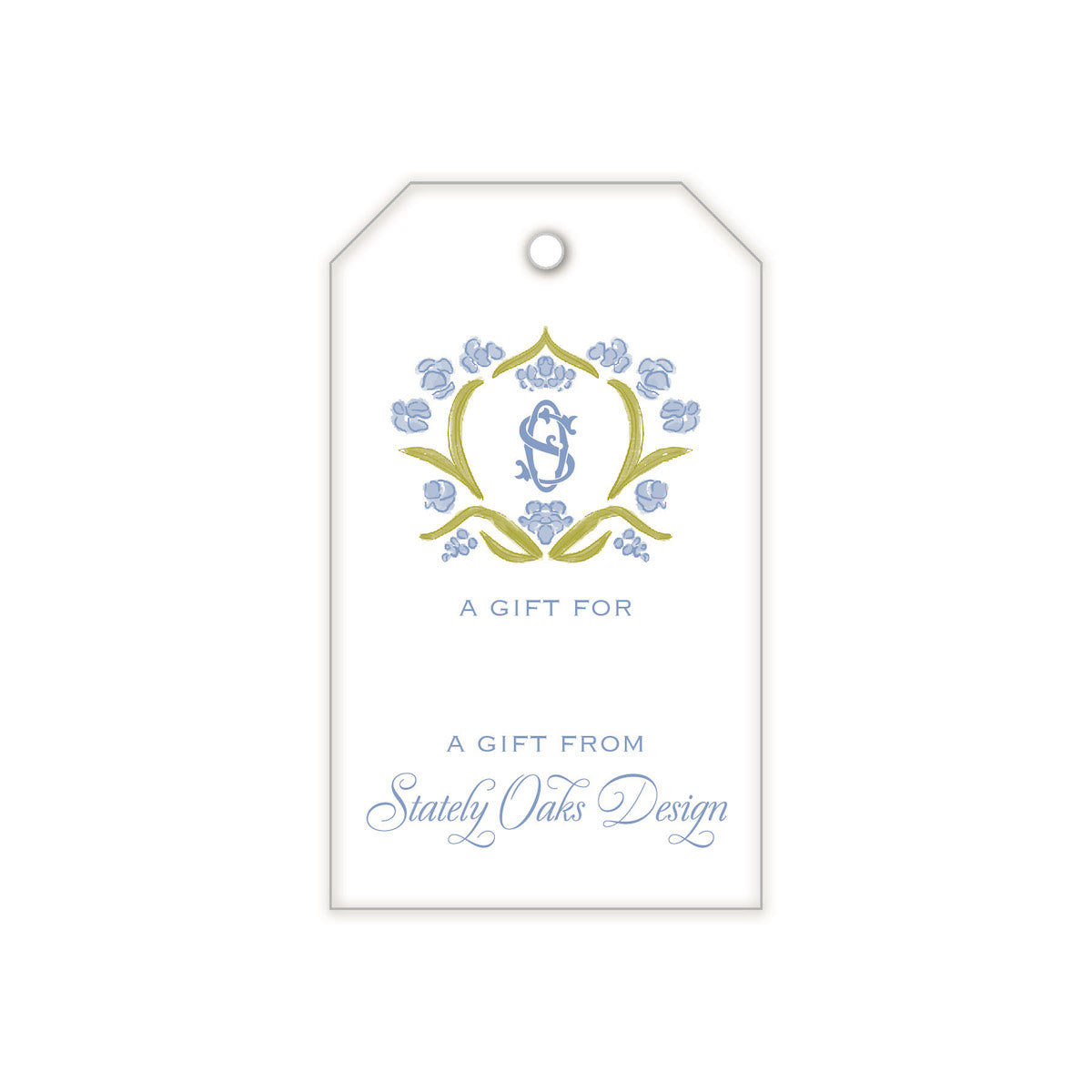 Periwinkle Pop Gift Tag