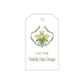 Spring Tulips Crest Gift Tag