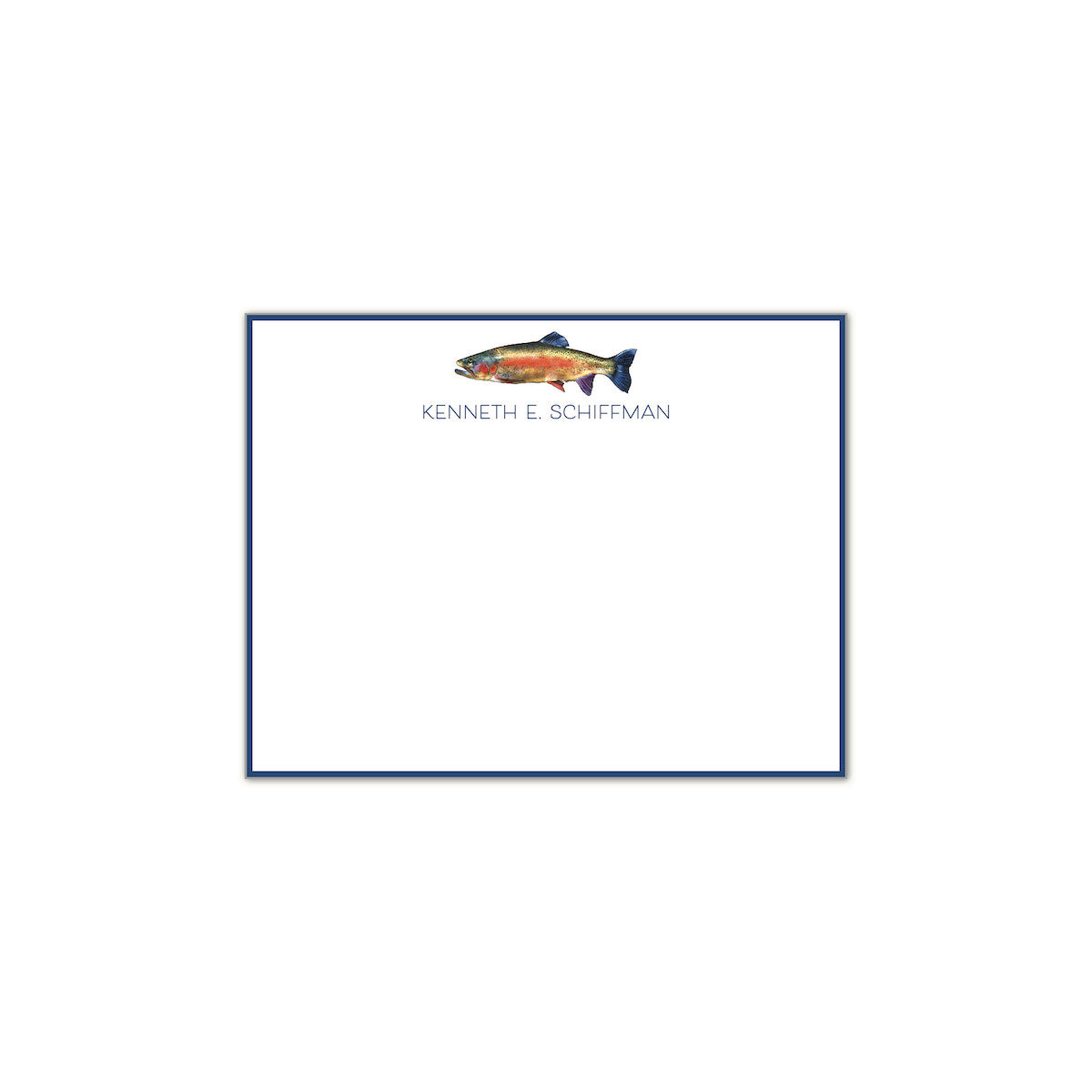Rainbow Trout Notecard