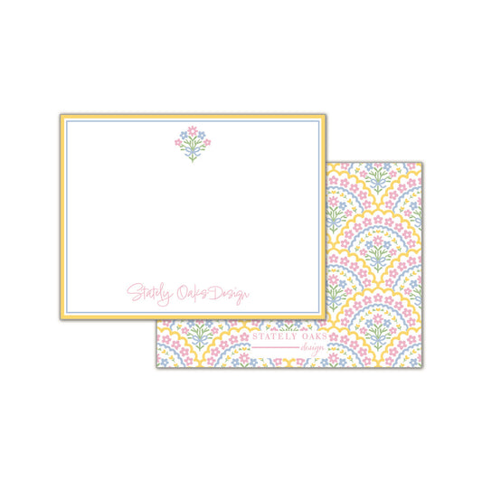 Floral Bow Notecard