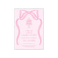 One Little Candle Pink Invitation