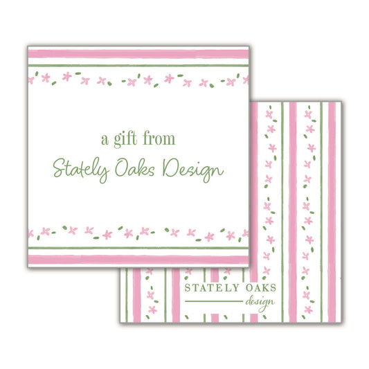 Sweet Spring Square Calling Card