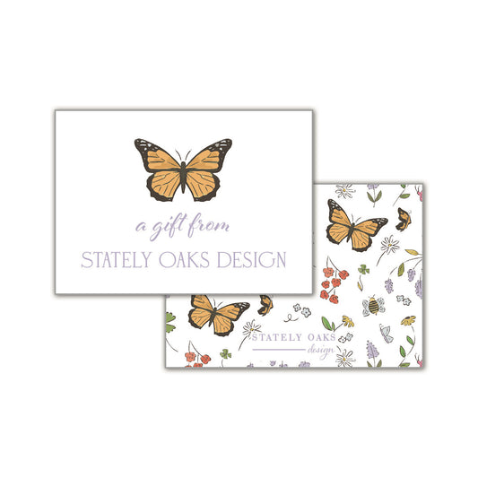 Butterfly Garden Calling Card