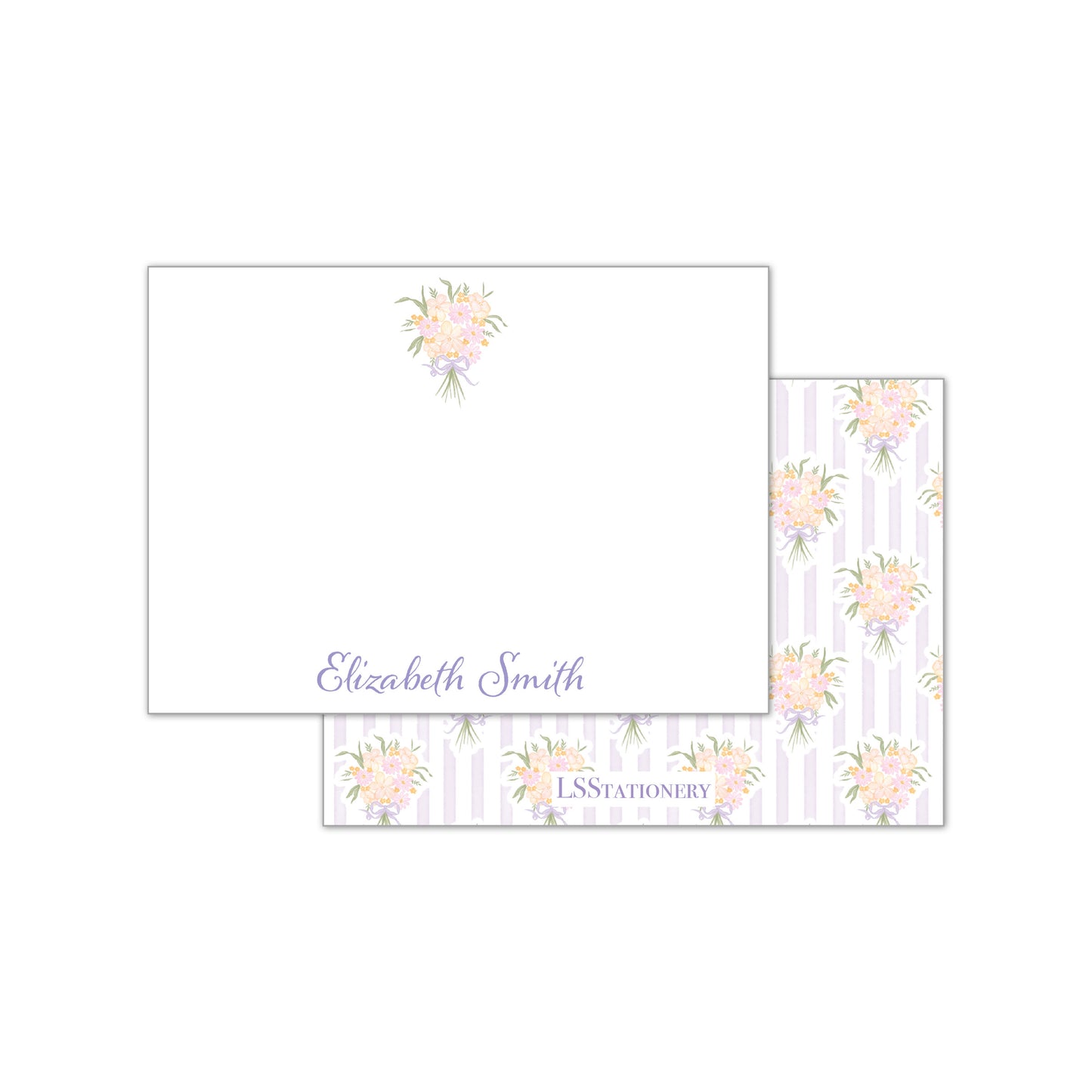 Lavender Bouquet Notecard