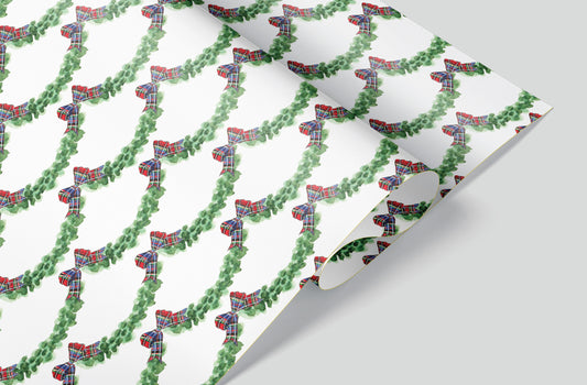 Waldorf Garland Wrapping Paper Pre-Order