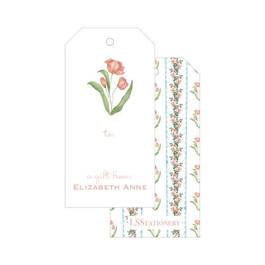 It's a Mother's Day Tulip Gift Tag